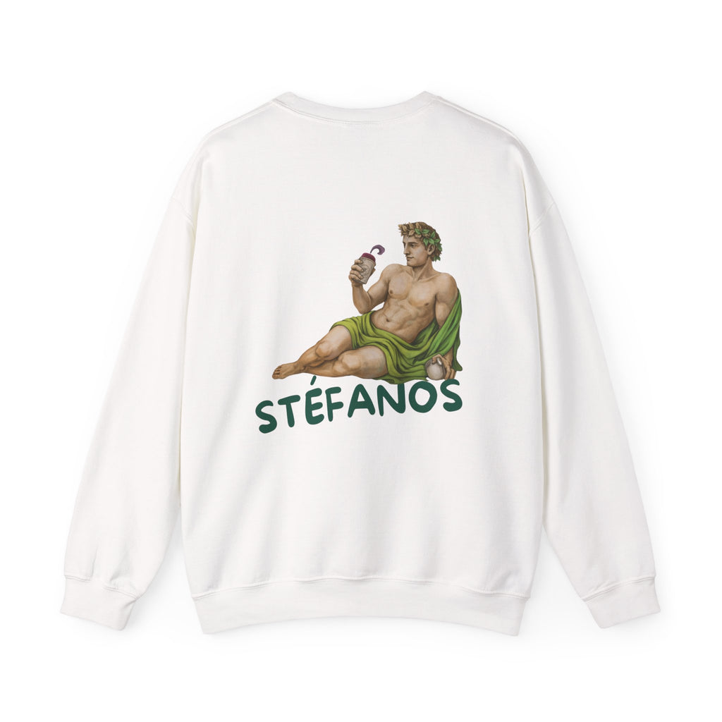 Sweatshirt Stéfanos Blanc Chill