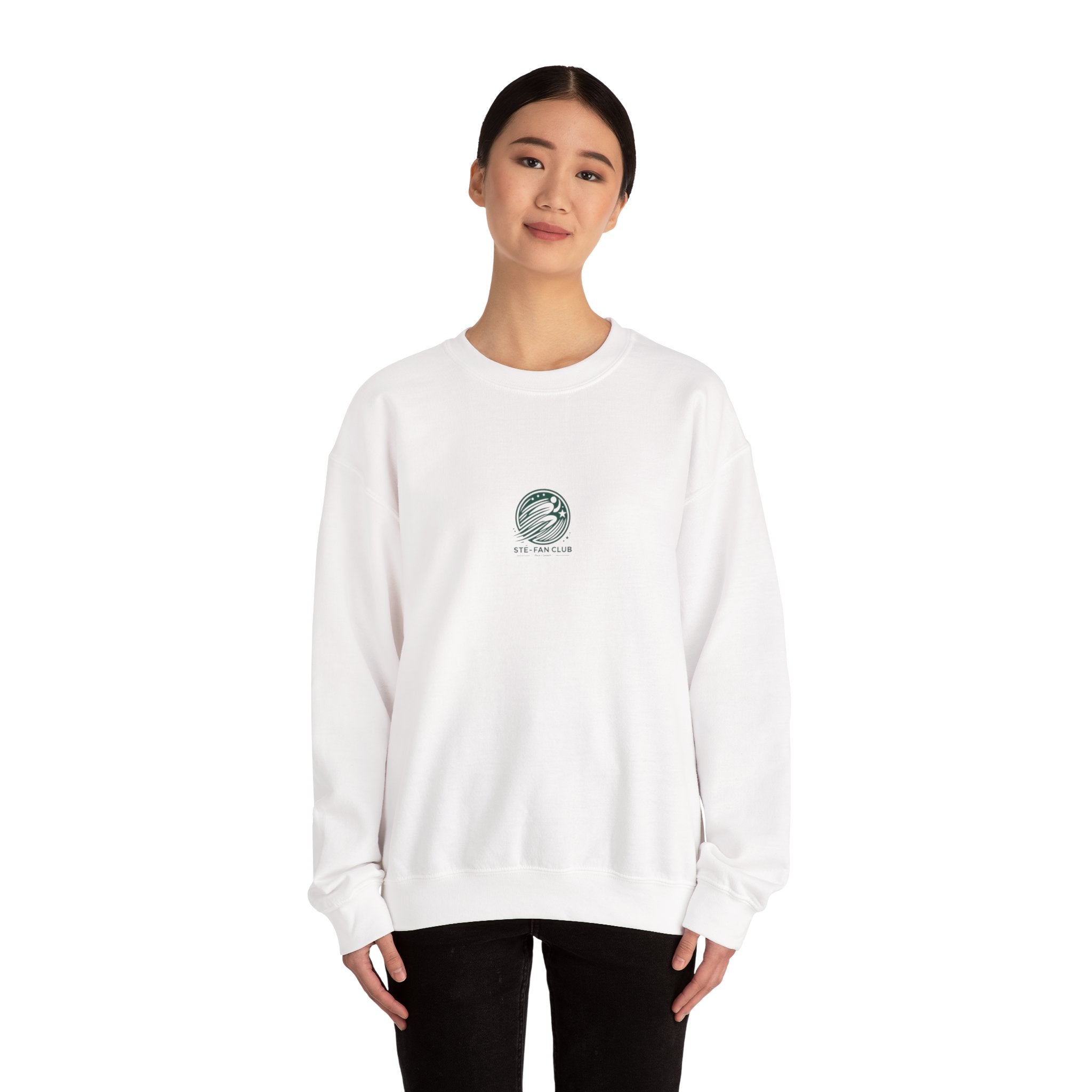 Sweatshirt Stéfanos Blanc Relax