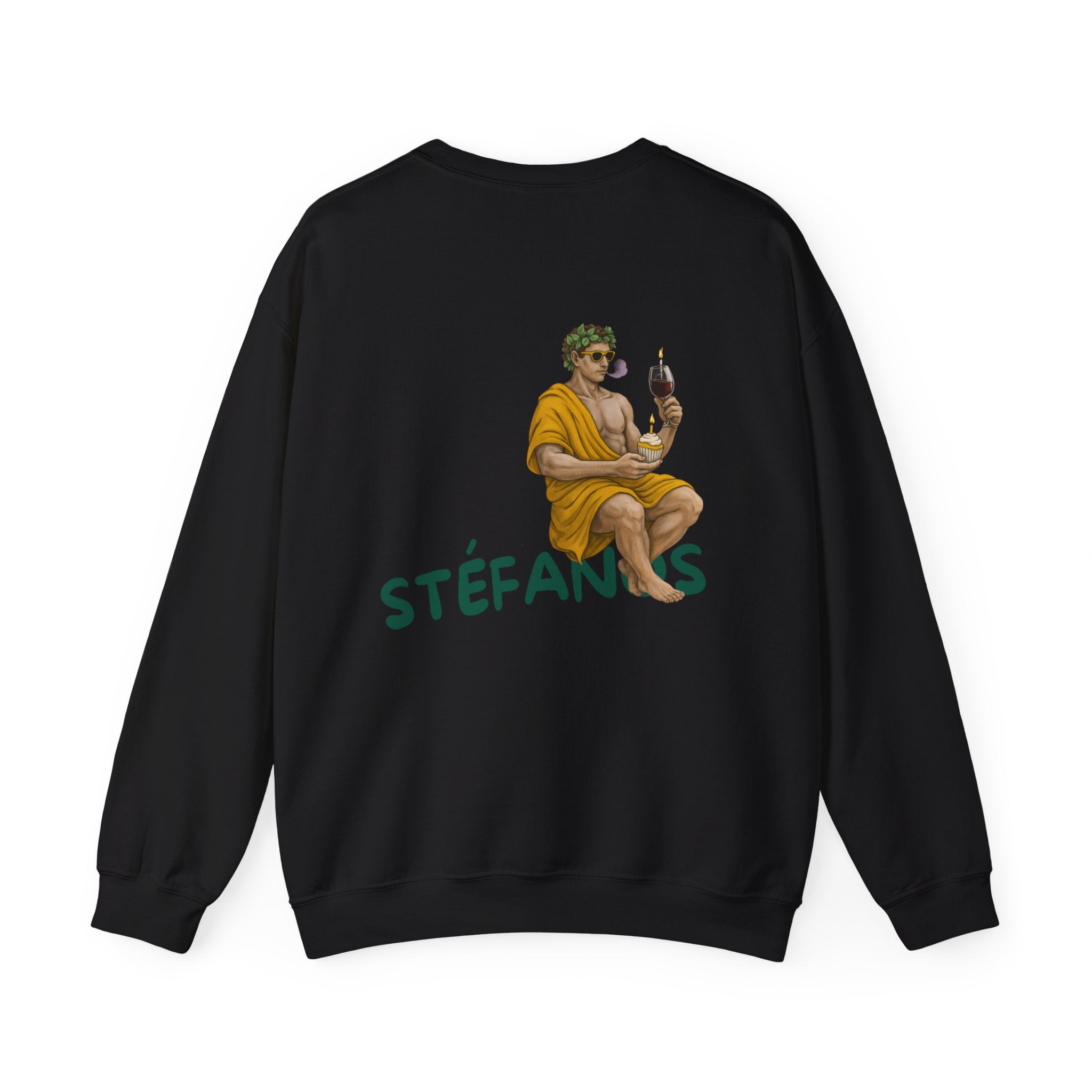 Sweatshirt Stéfanos Noir Relax