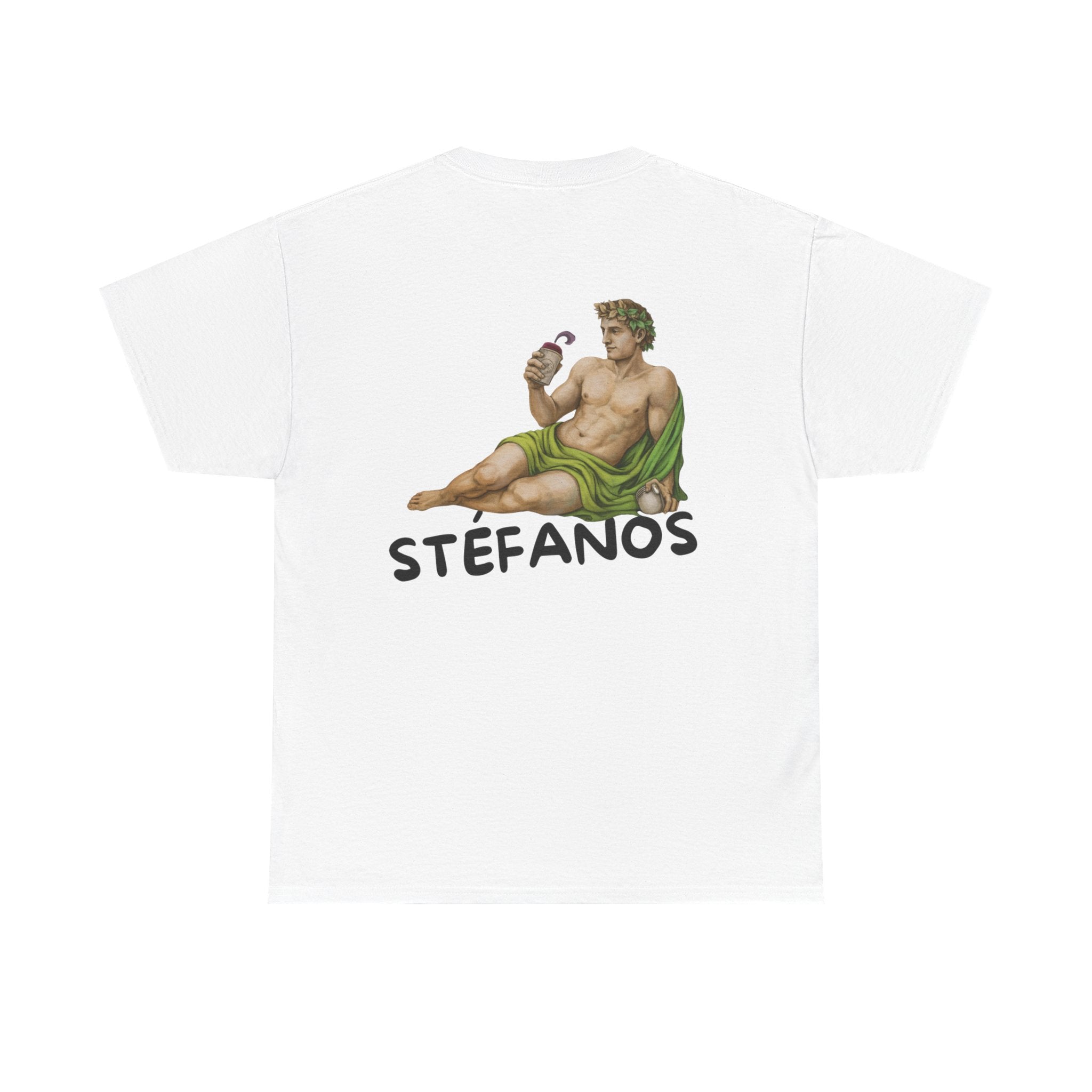 T-shirt Stéfanos Blanc Chill
