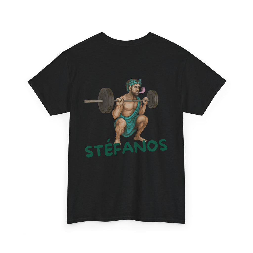 T-shirt Stéfanos Noir Cross