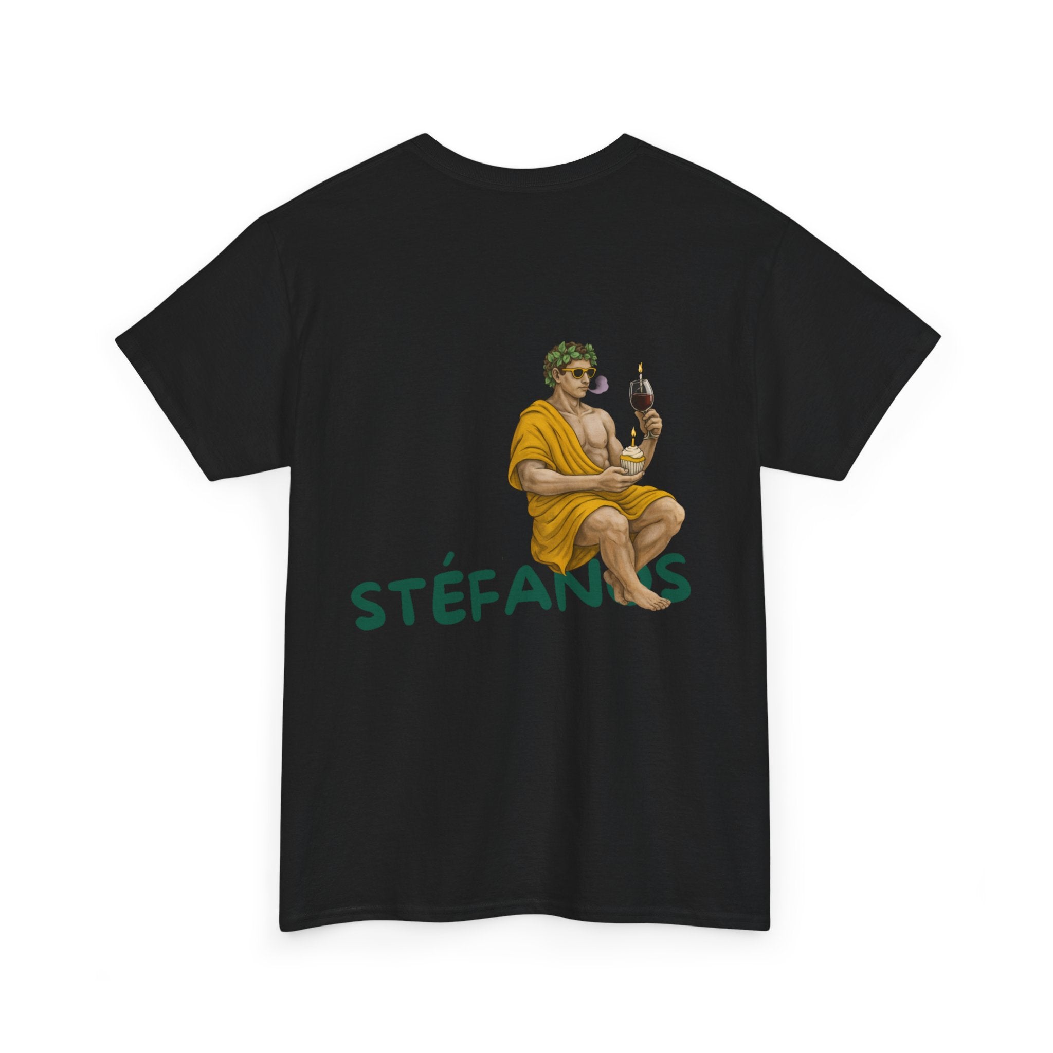 T-shirt Stéfanos Noir Relax