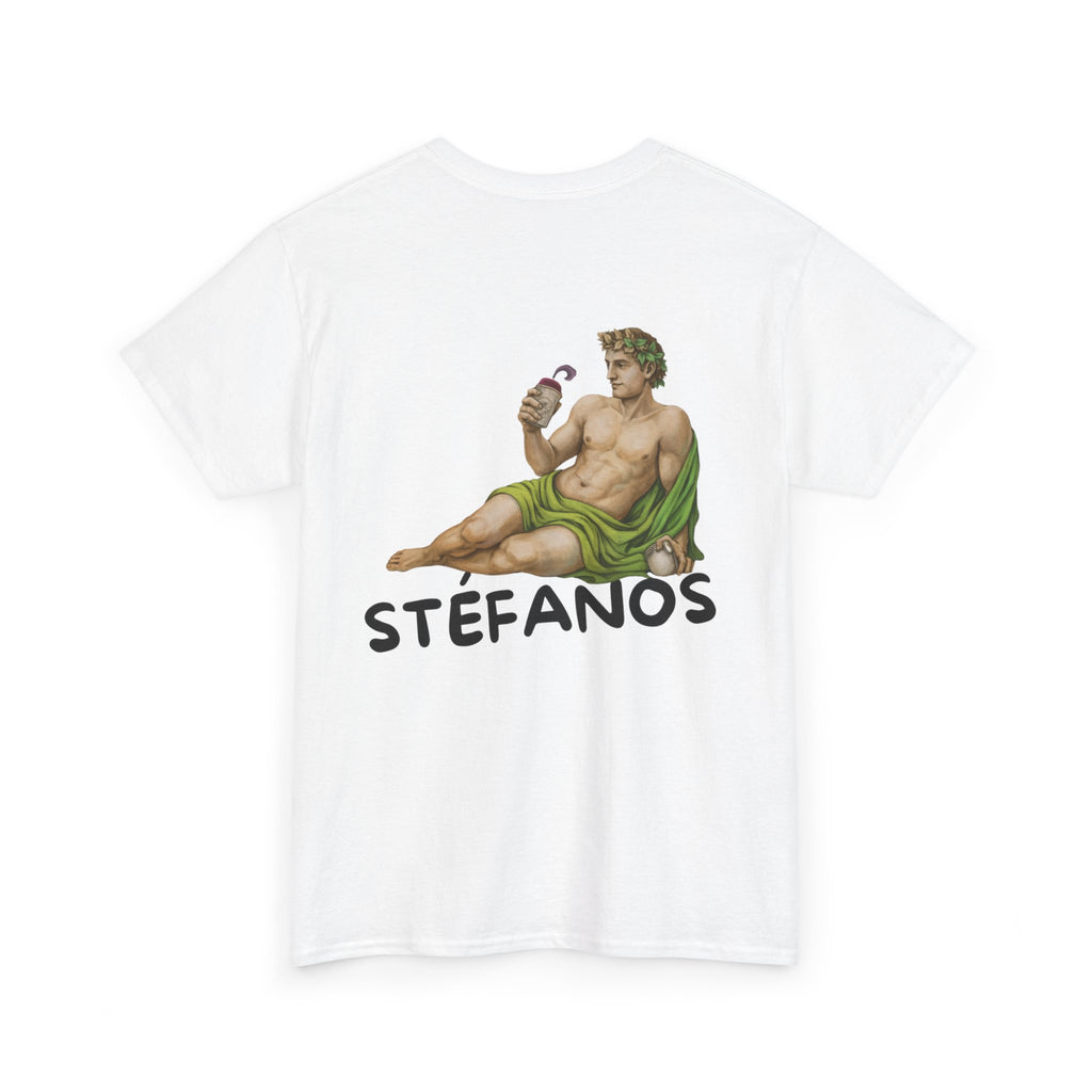 T-shirt Stéfanos Blanc Chill