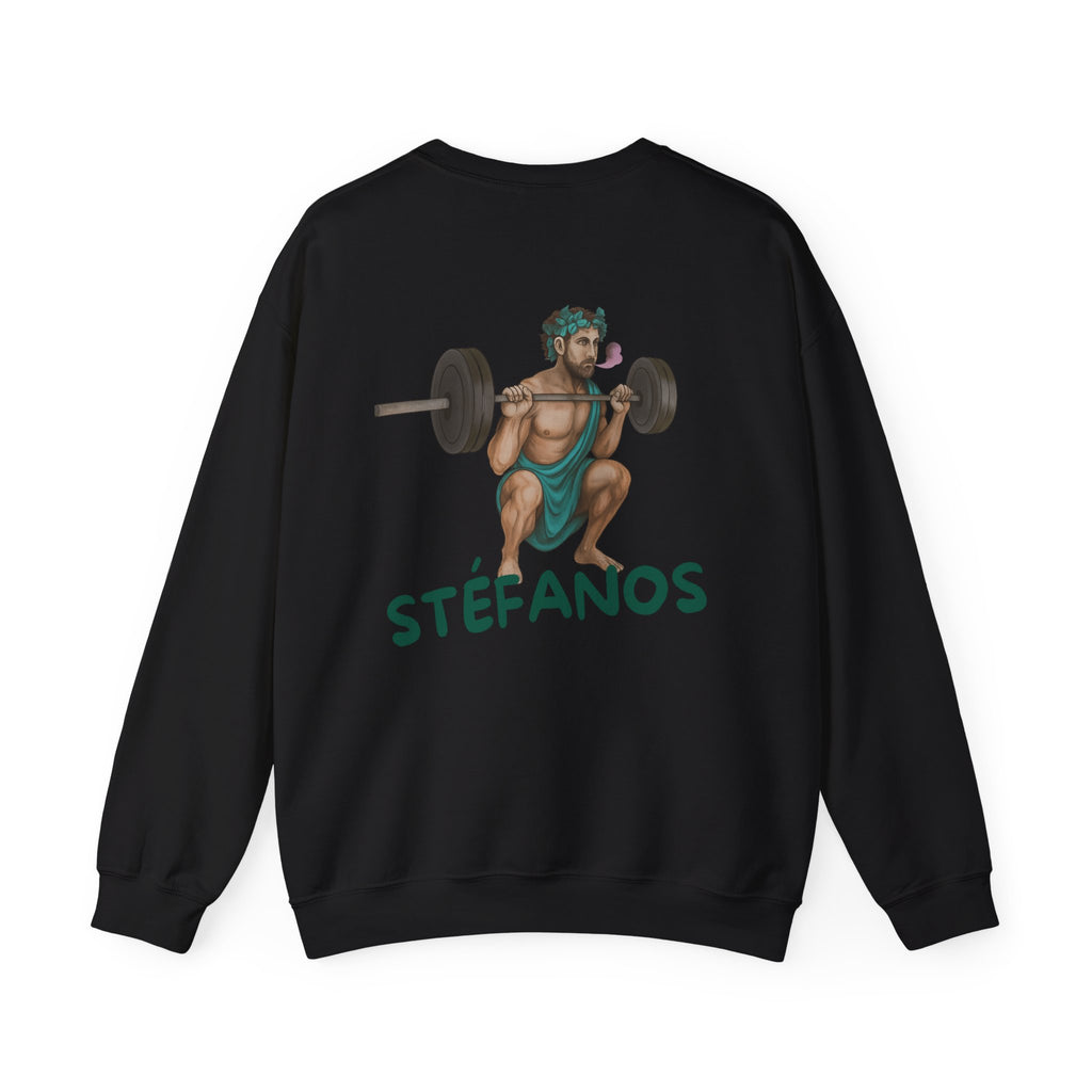 Sweatshirt Stéfanos Noir Cross