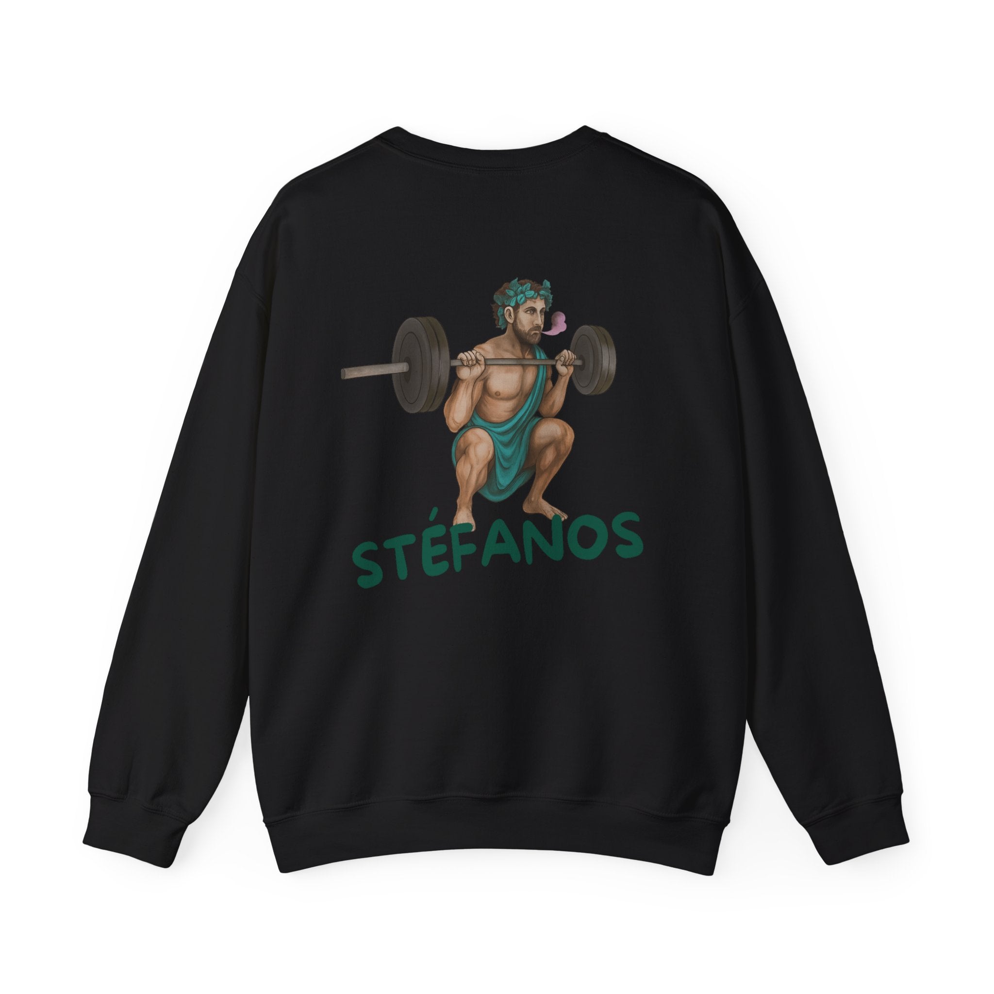 Sweatshirt Stéfanos Noir Cross