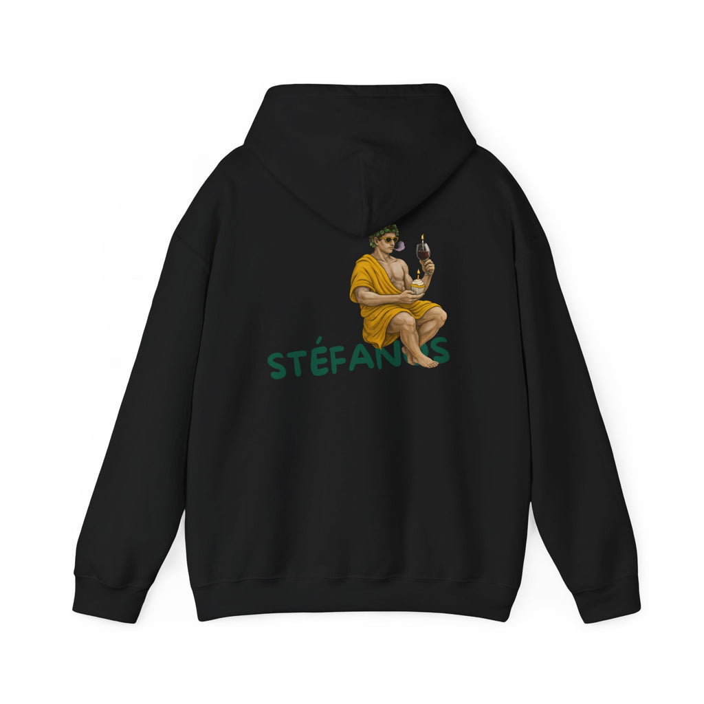 Hoodie Stéfanos Noir Relax