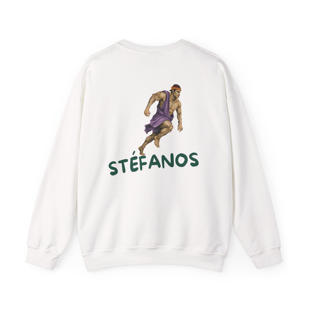 Sweatshirt Stéfanos Blanc Chase