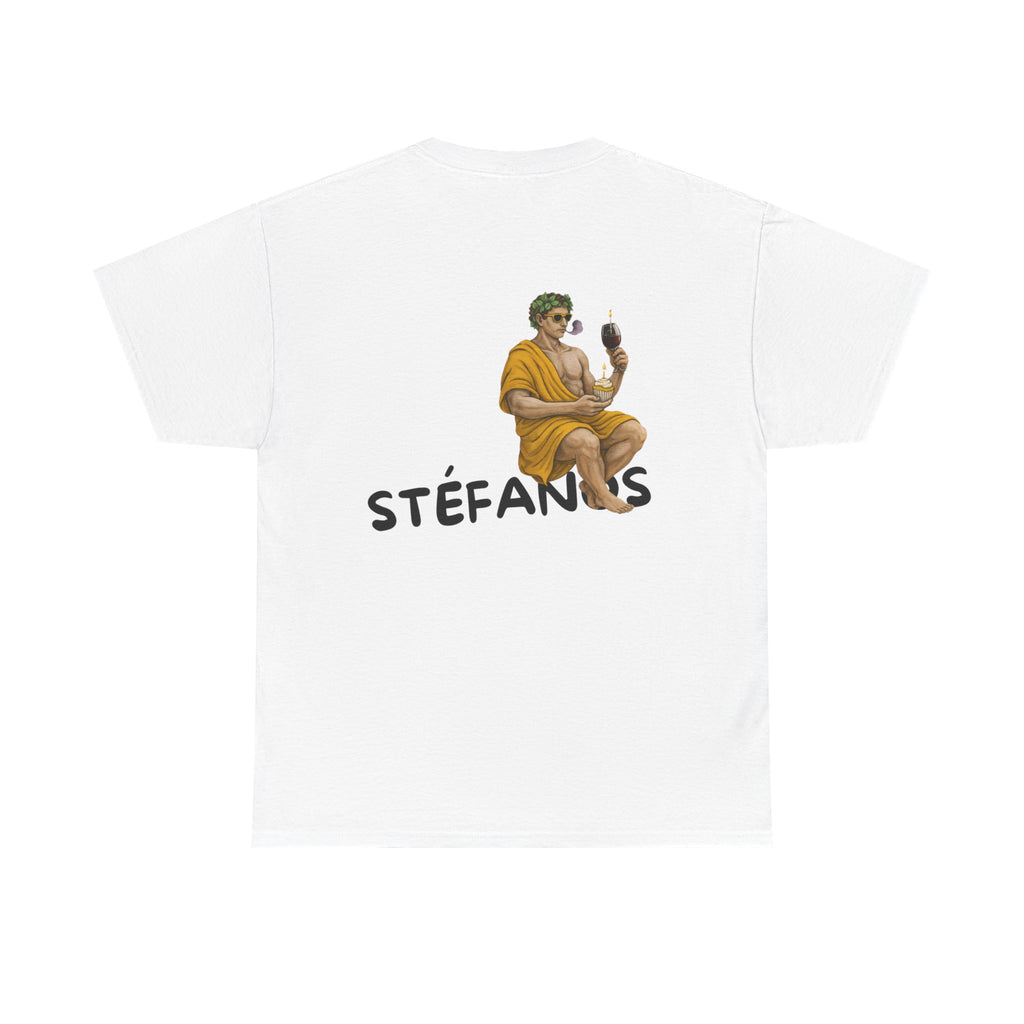 T-shirt Stéfanos Blanc Relax