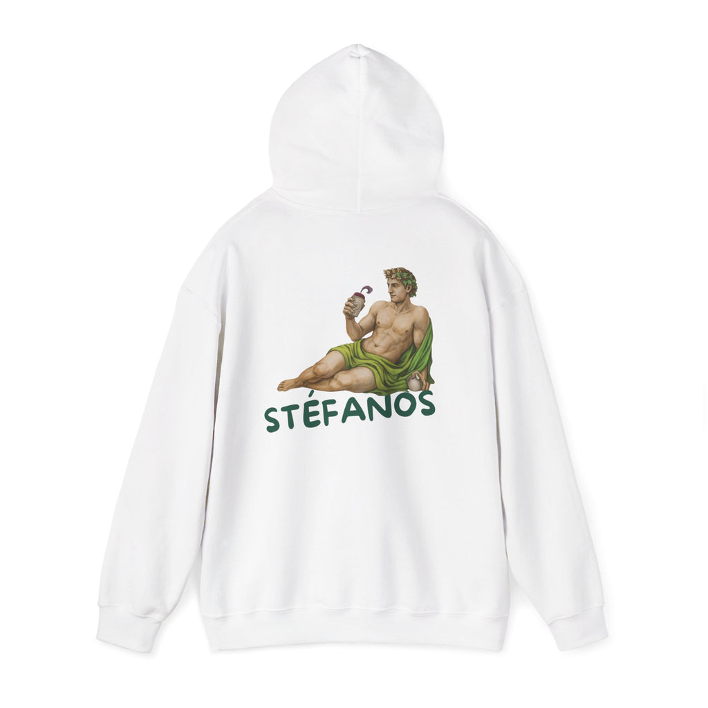 Hoodie Stéfanos Blanc Chill