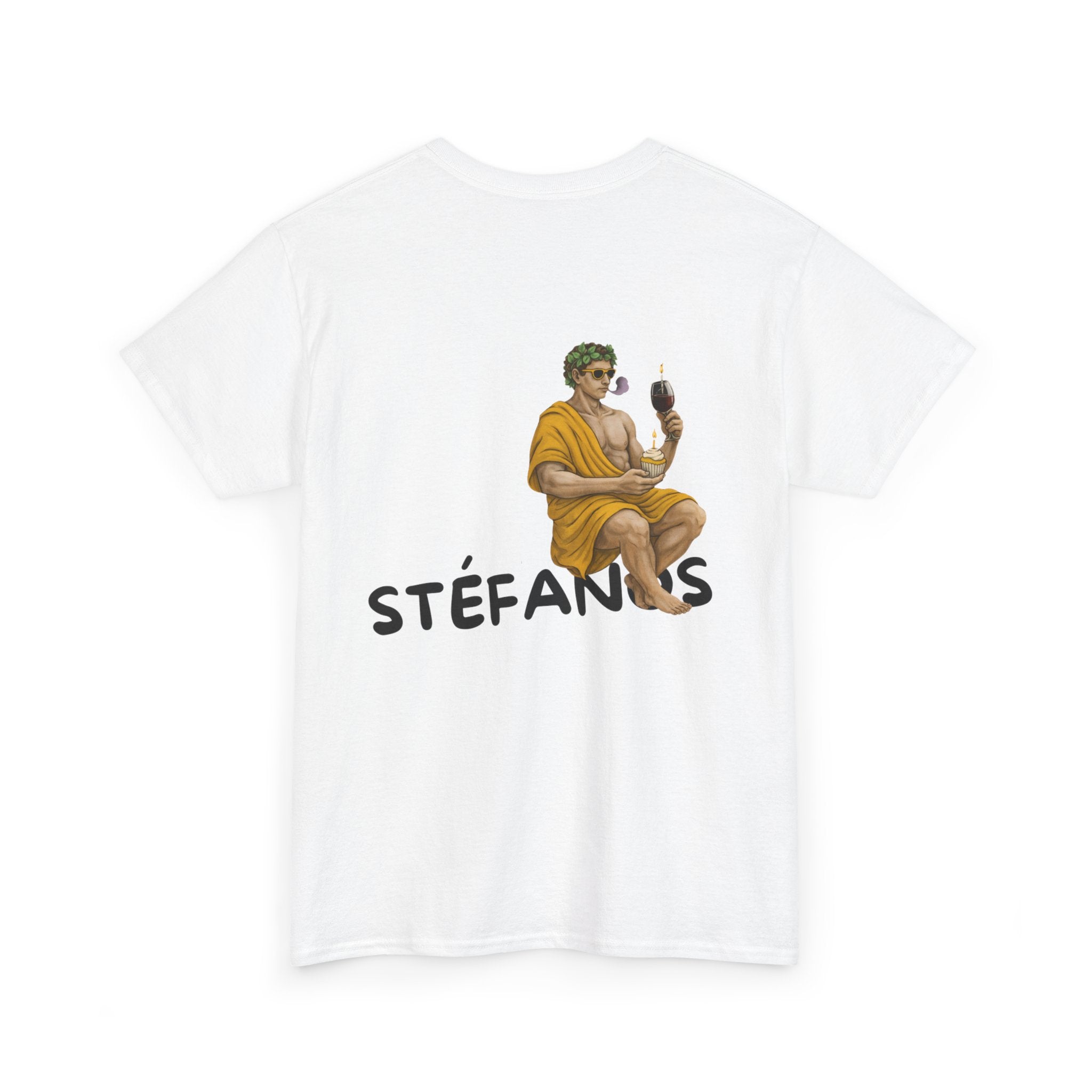 T-shirt Stéfanos Blanc Relax
