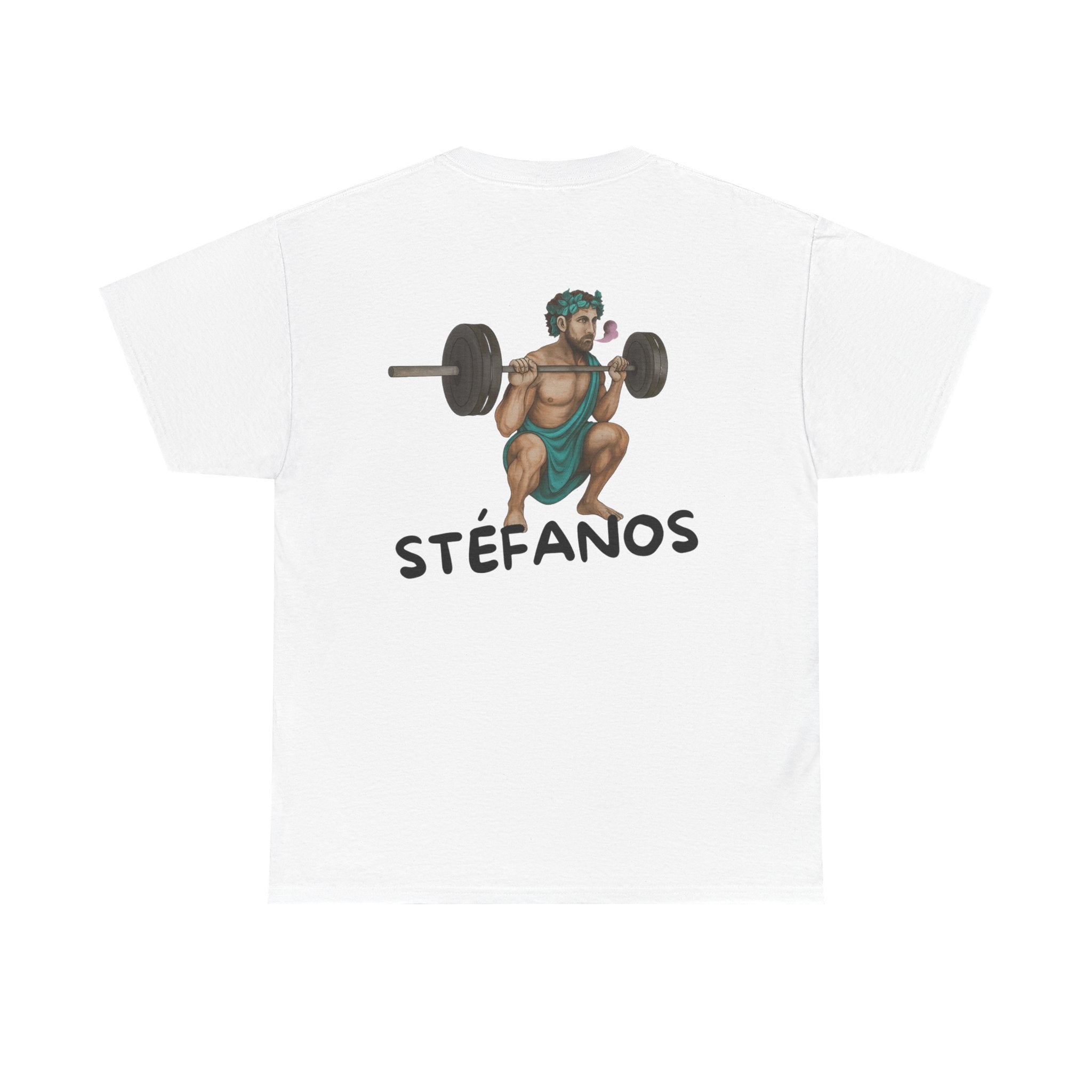 T-shirt Stéfanos Blanc Cross
